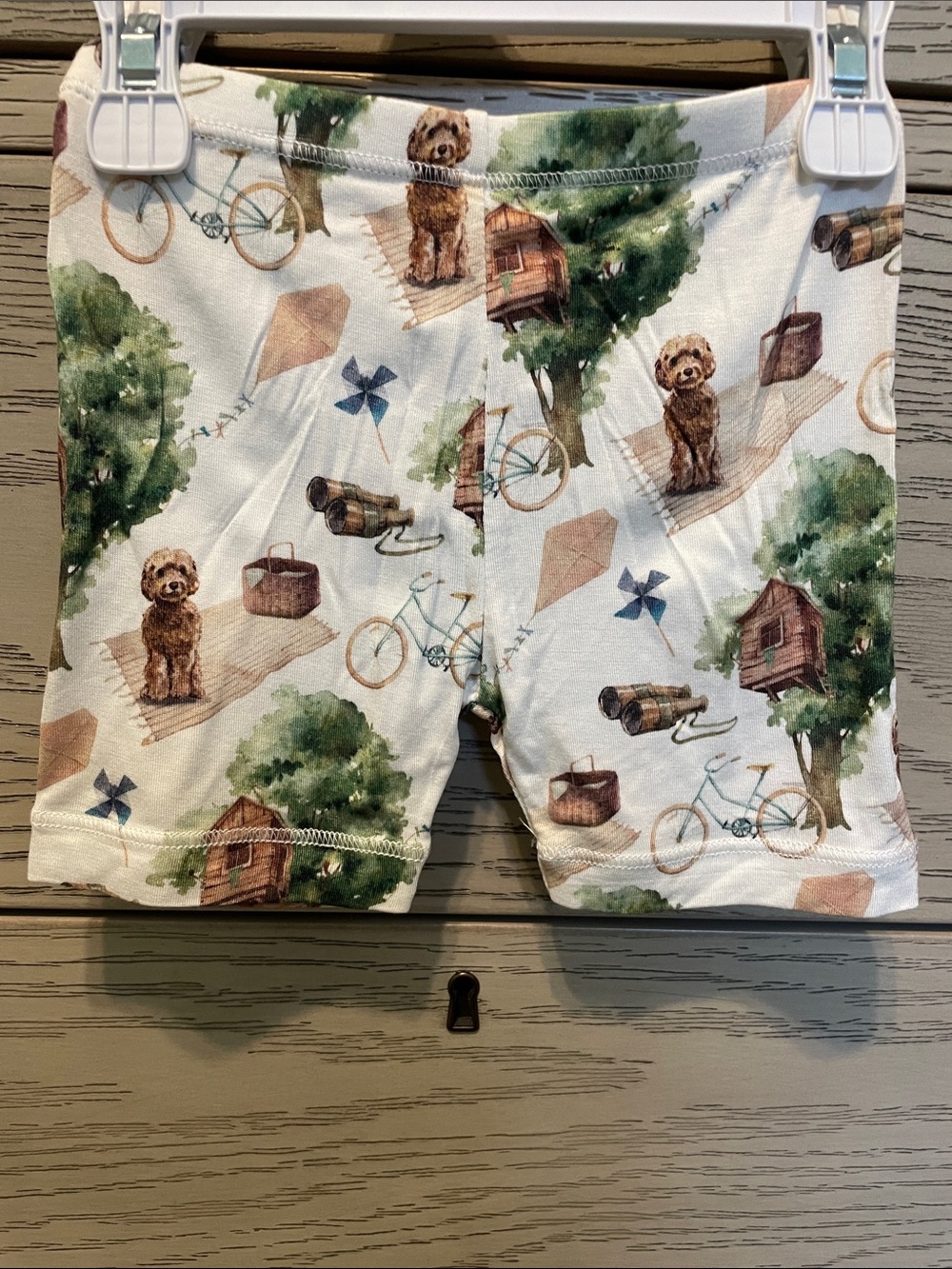 Kickee Pants White Shorts NWOT